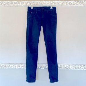 Hudson Navy Blue Stretch Jeans/Pants, Size 28